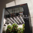 Spider Farmer - Smart Kit complet 150x150x200cm. Lampe SE7000 730W lampe full spectrum LED Samsung LM301H EVO, Bluetooth et WiFi Smart APP contrôle éclairage, extraction et ventilation.