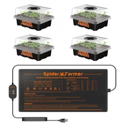 [SF-10X20 mat kits] Spider Farmer Kit Tapis 25×53cm + Plateaux germination