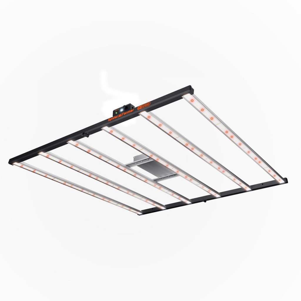 Spider Farmer - G7000 730W WiFi et Bluetooth contrôlé par application, variable, rentable, spectre complet, haut rendement, lampe de croissance LED pour tente de culture 4X4 / 5X5FT