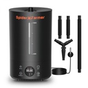 Spider Farmer - Kit 420 Humidificateur à brume fraîche 6L ultrasonique avec sonde de température et d'humidité pour tente de culture d'indoor de plantes