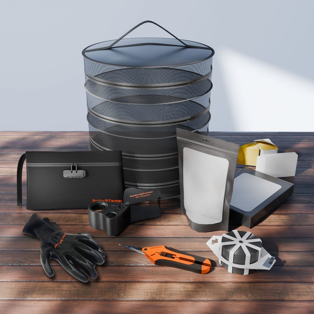 Spider Farmer - Kit 420 Prix garanti : Kit d'outils de culture de plantes 9 en 1