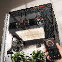 Spider Farmer - Kit 120x120x200 kit complet de culture SF4000 301H EVO Lampe de culture à spectre complet LED ventilation complète + contrôleur de vitesse.