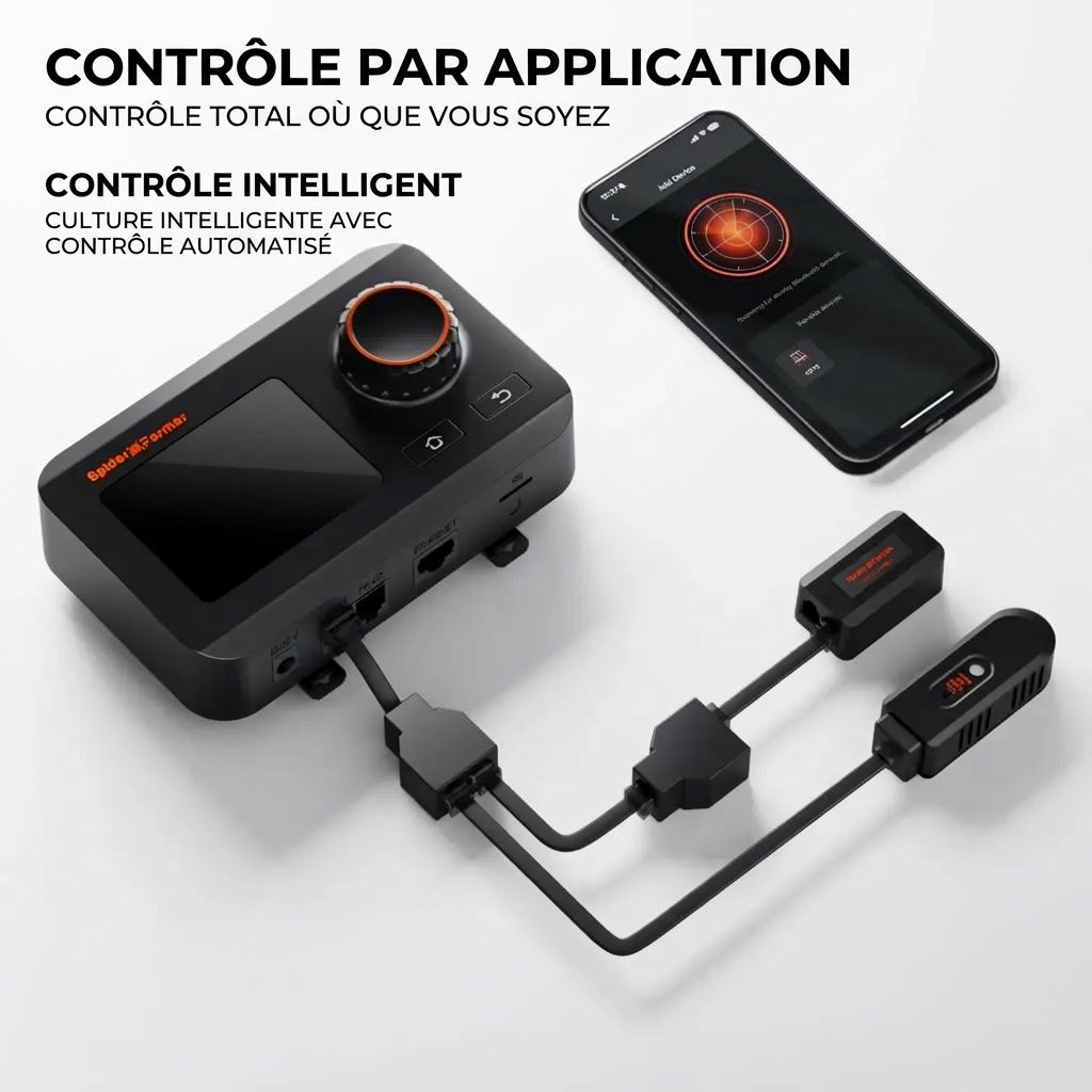 Spider Farmer GGS Controller — Contrôleur climatique intelligent