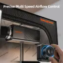 Spider Farmer FanFilter Pro — Ventilateur 2-en-1 avec filtre intégré