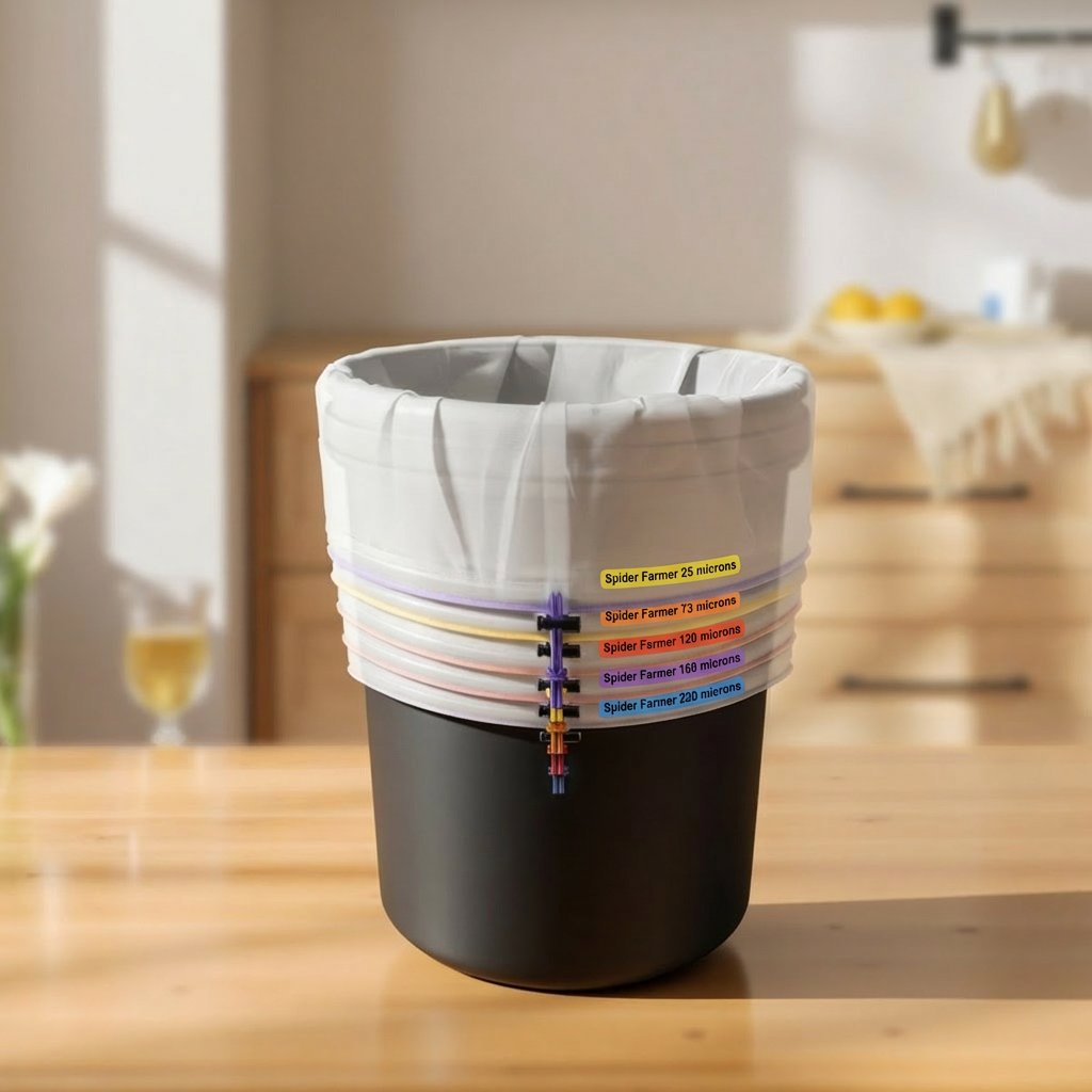 Spider Farmer Sacs Filtrants 5 Gallons — Réutilisables (x5)