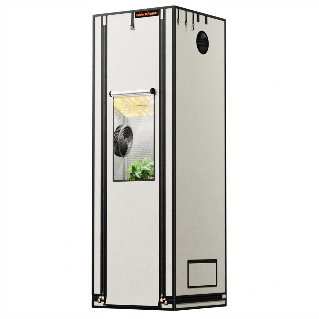 Spider Farmer Tente Pro 60x60x180cm — 2000D blanche