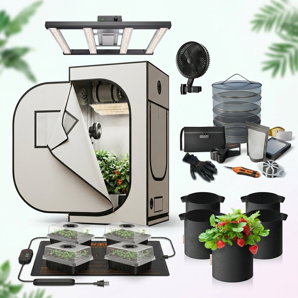 Kit Fa'a'apu Indoor — Pack famille culture indoor