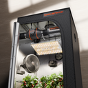 Spider Farmer - Kit 2'x2'X4.6' kit complet de culture lampe de croissance LED à spectre complet SF1000D ventilation complète + contrôleur de vitesse