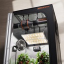 Spider Farmer - kit complet de culture 3'x3'x6 ′ SF2000PRO EVO 200 W lampe de croissance LED à spectre complet Système de ventilation de 4 po + contrôleur d'humidité + de température Ventilateur à pince de 6 po