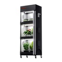 Spider Farmer - Support pour plantes à 4 niveaux avec lampes de culture 54 W, étagère pour plantes avec tente pour plantes d'indoor, clonage et serre.