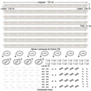 Spider Farmer GlowBar 25W — Barres LED spectre complet (x8)